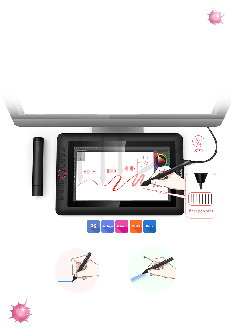 XP-Pen Artist 13.3Pro ペンタブ